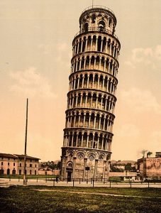 تاریخچه ساخت برج پیزا